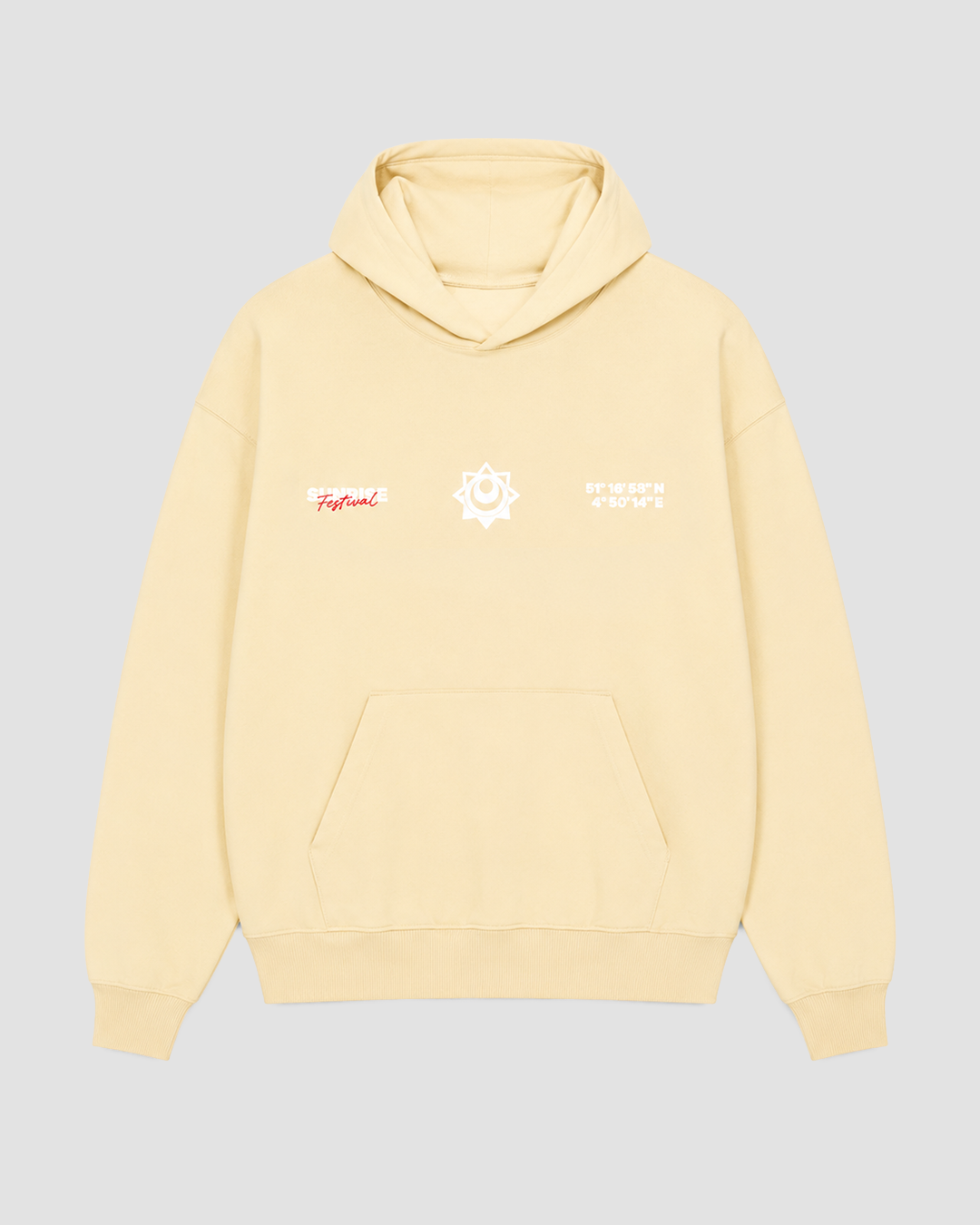Hoodie - Original - Geel