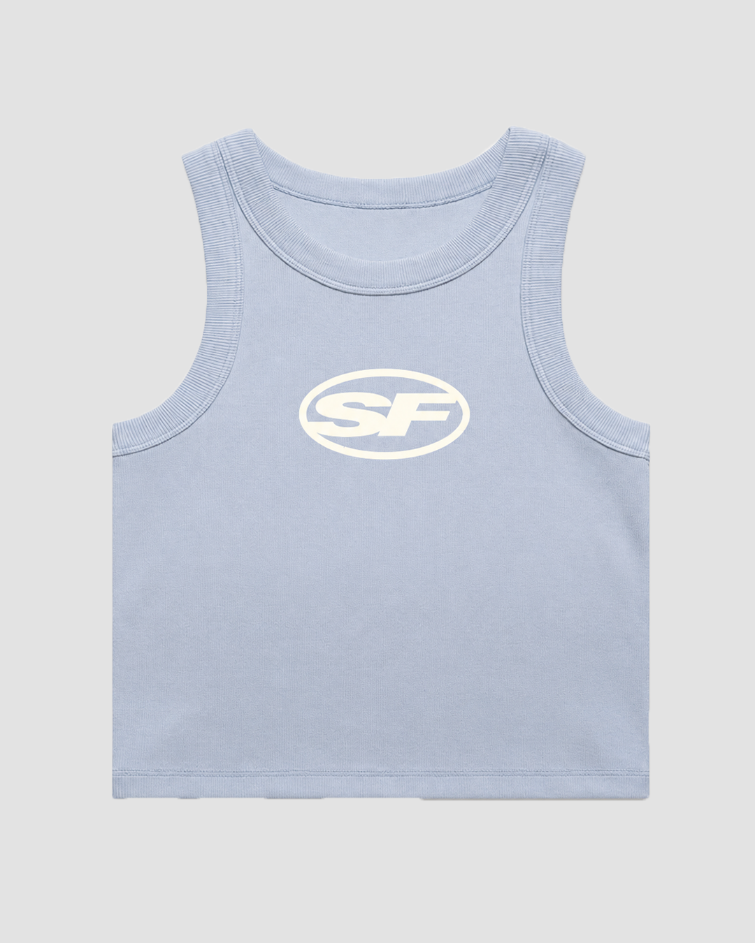 Crop Top - Blauw