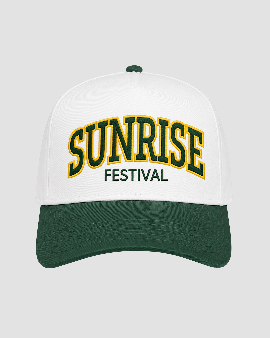 Sunrise Cap - Groen Geel