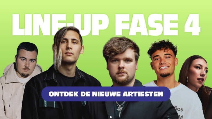 Line-up Fase 4 is een feit! Line-up Fase 4 is een feit!