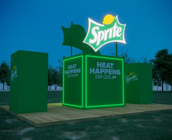 Drop that heat met Sprite
