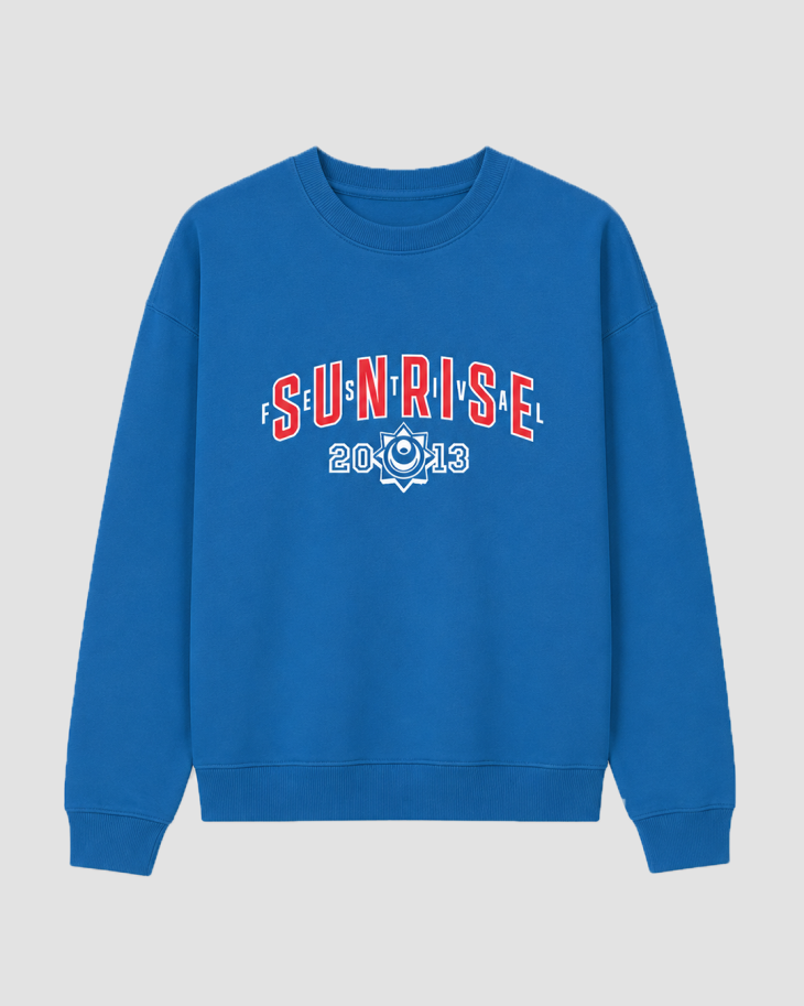 College Crewneck - Blauw