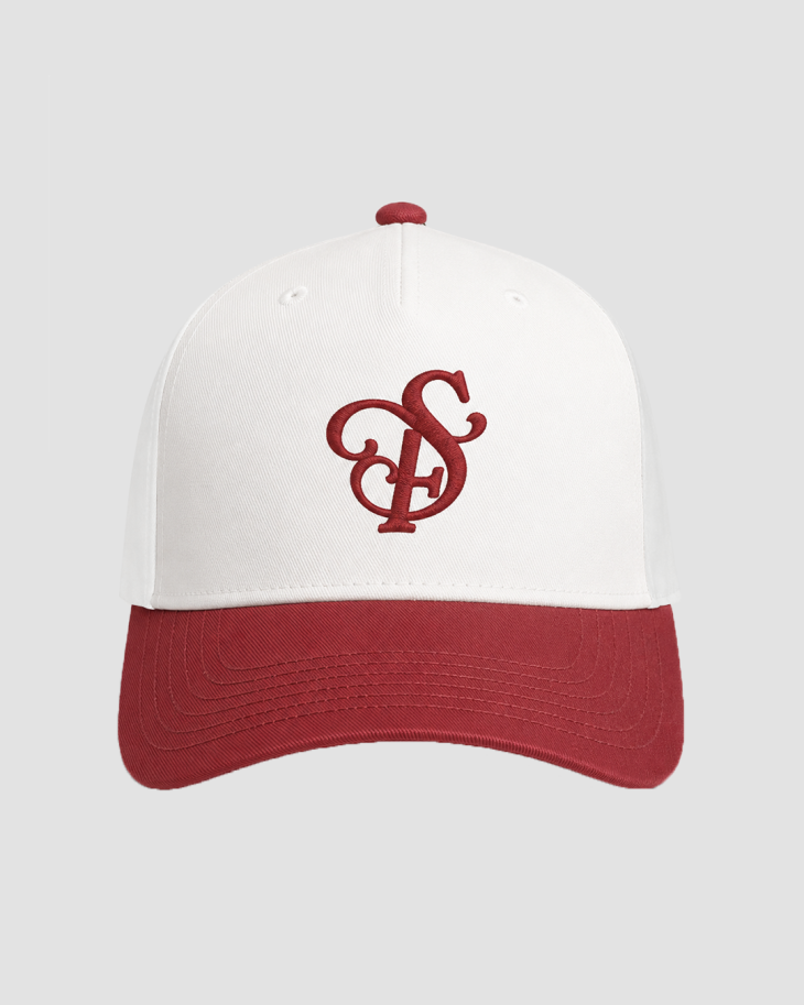 Sunrise Cap - Wit Rood