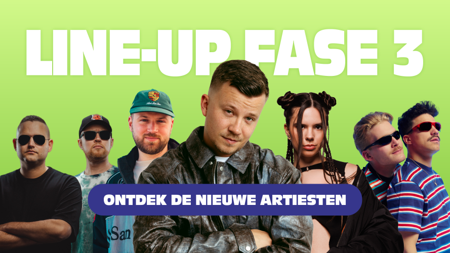 Een nieuwe lading namen op onze line-up!