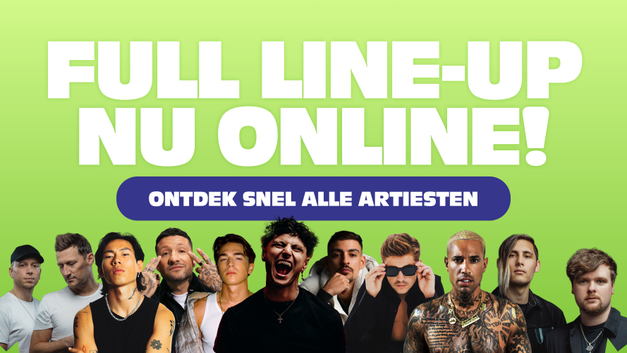 De volledige line-up van Sunrise Festival 2026 staat nu online! 😍